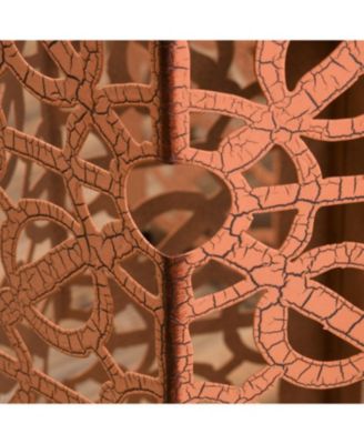 Streamdale Intricate Fleur-de-Lis Accent Table Set Large & Small