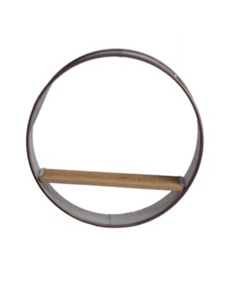 Streamdale Farmhouse Round Metal Wall Planter, 5 Piece