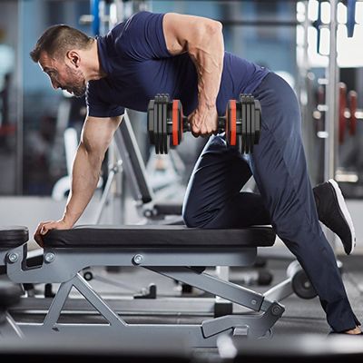 5-in-1 Adjustable Dumbbells Ultimate Space-Saving Home Gym