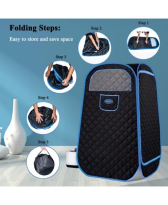 Streamdale Compact Home Steam Sauna Tent with Temperature Control