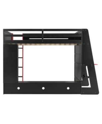 Loft Bed with Desk & Shelves