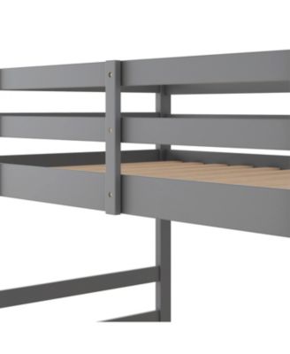 Twin Over Twin Bunk Bed with Ladder