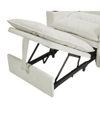 Convertible Sofa Chair Bed - Beige