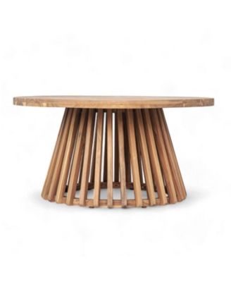 Acacia Wood Patio Coffee Table