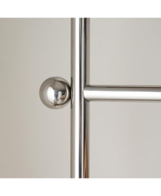 Leon Black Clothes & Hat Rack - Retro Bedroom Storage