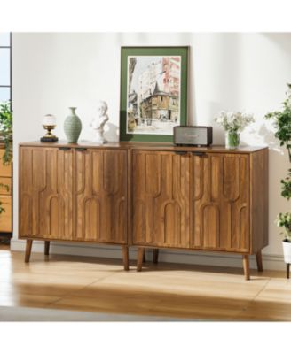 Farmhouse Buffet Cabinet - Walnut - 31.5" W