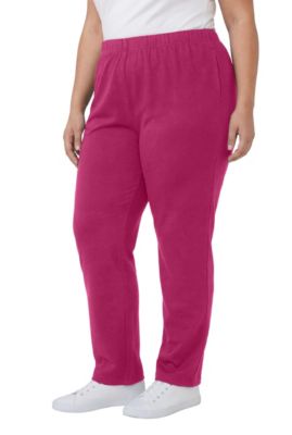 Women's Within Tall 7-Day Straight-Leg Elastic-Waist Stretchy Knit Pant