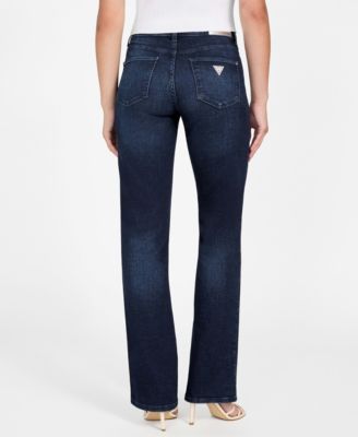 Women's Straight Fit Mid Rise Jeans