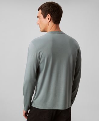 Supima Cotton Crewneck Long Sleeve Tee