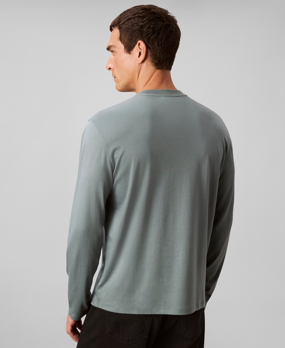 Calvin Klein Men's Crewneck Long Sleeve T-shirt In Multi