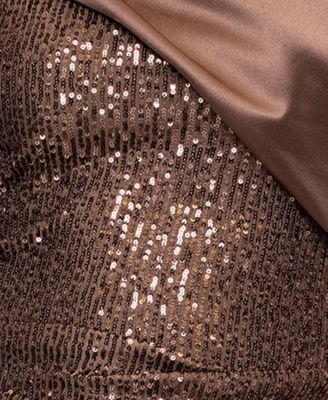Petite One Shoulder Sequin Detail Dress