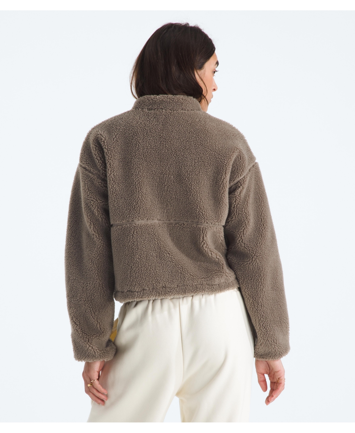 The North Face Women's Extreme Pile Fleece Jacket In Brown