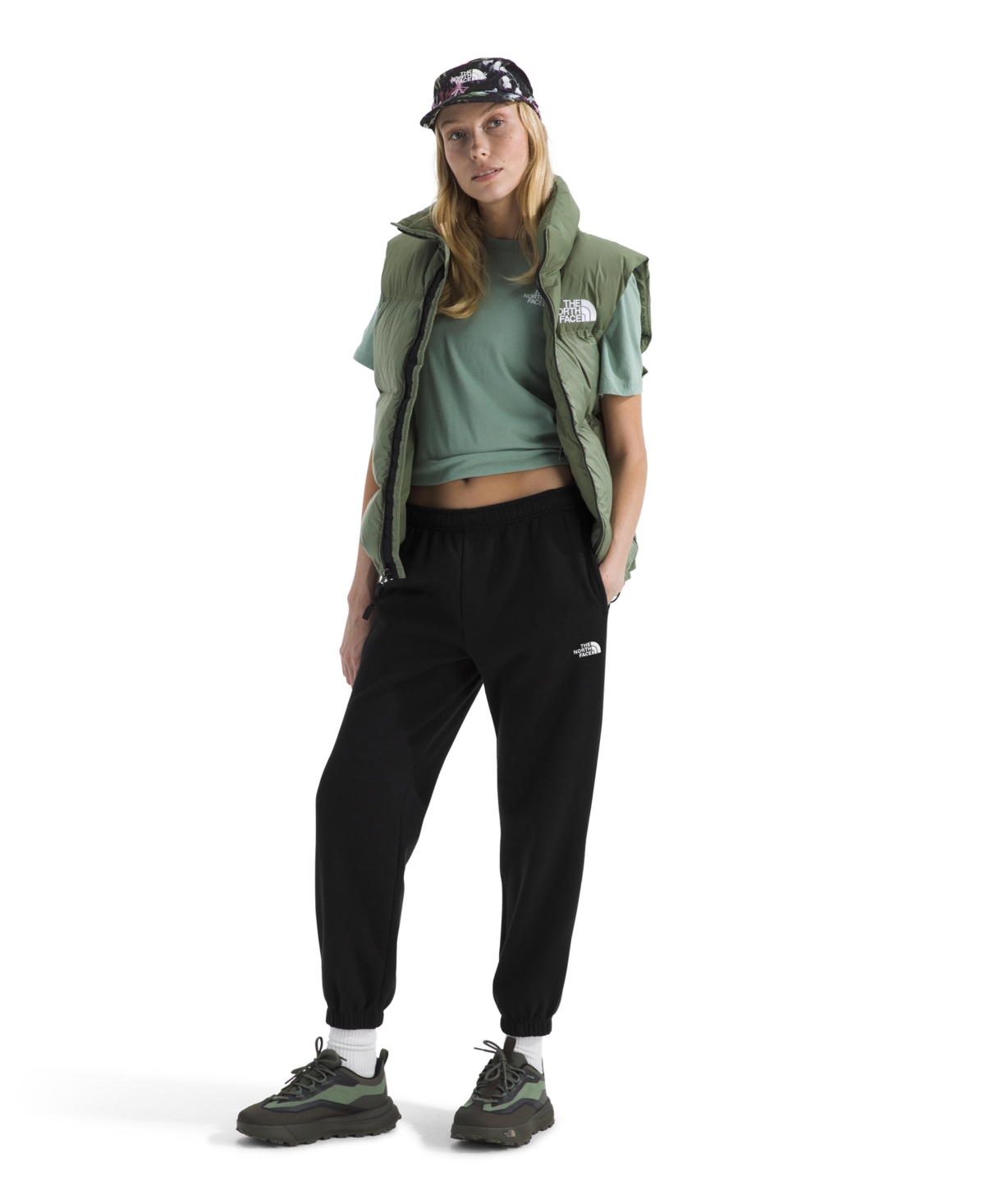 The North Face Black Box Mhysa Cotton Blend Sweatpants In Black