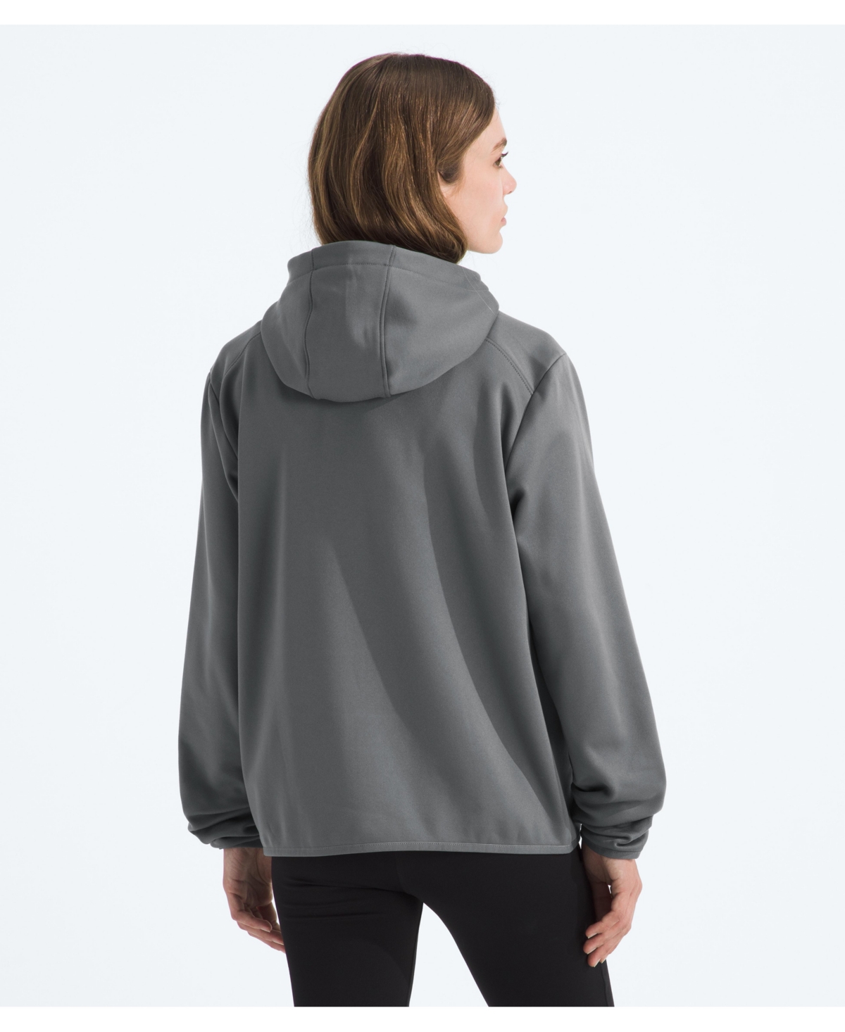The North Face Women's Performance Fleece Full Zip Hoodie In Gray