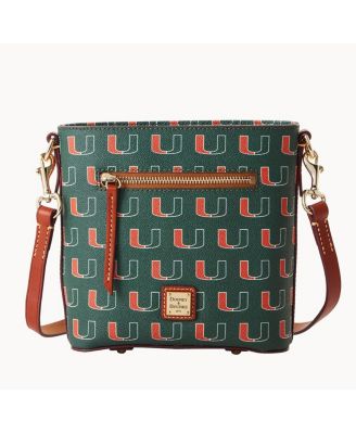 Dooney & Bourke - Miami Hurricanes Signature Small Zip Crossbody Bag