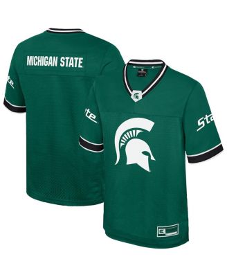 Colosseum - Men's Green Michigan State Spartans Nothing But The Hits Football Jersey