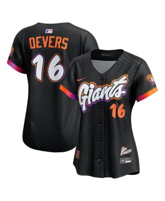 Nike - Women's Rafael Devers Black San Francisco Giants 2025 City Connect Limited Player Jersey