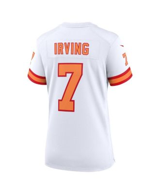 Women's Bucky Irving White '76 Tampa Bay Buccaneers Game Jersey