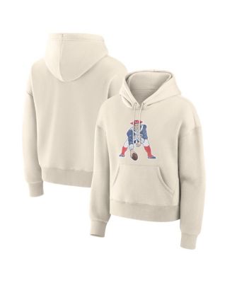 Fanatics - Women's Cream New England Patriots Dove Legacy Pullover Hoodie