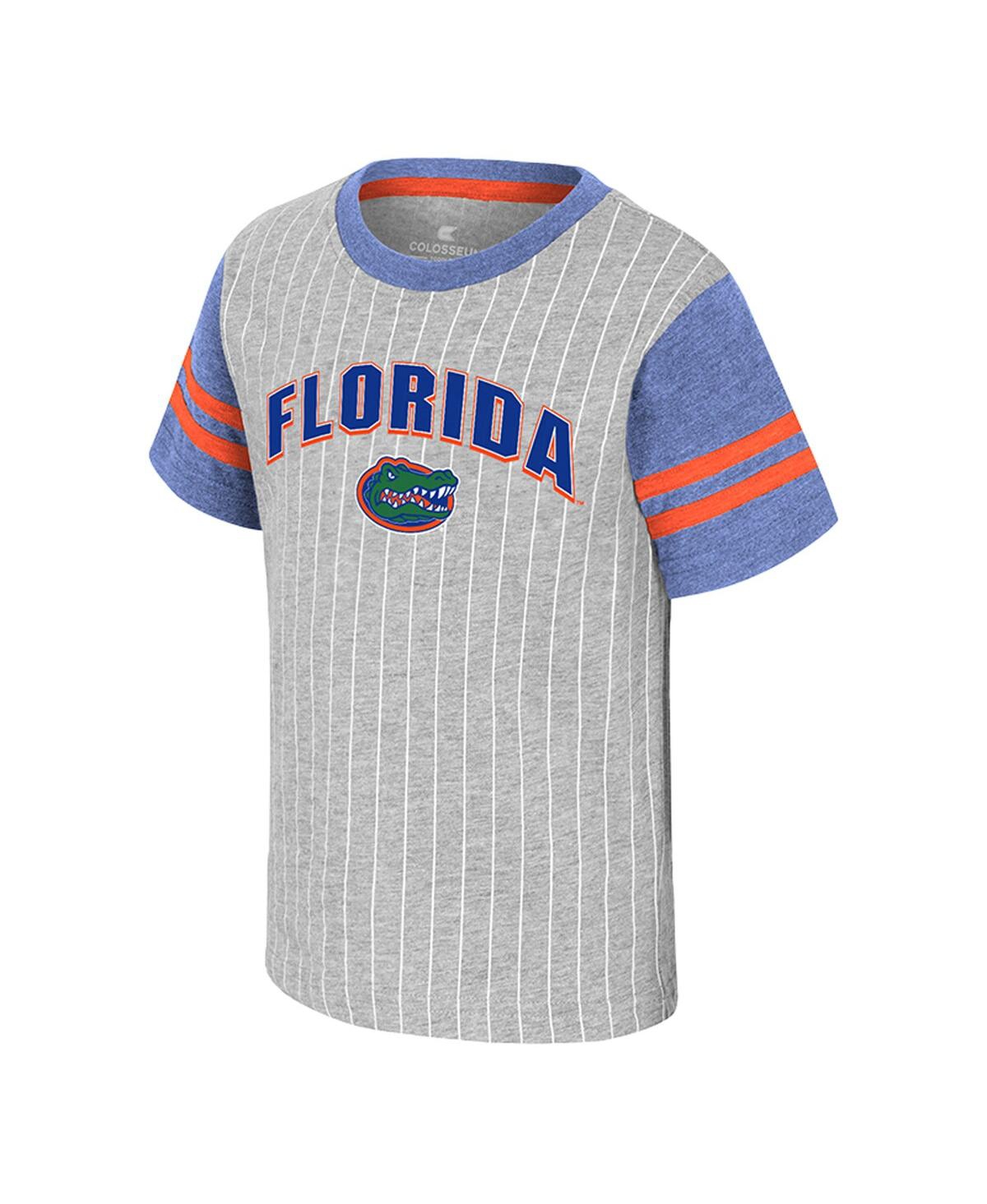 Colosseum Toddler Heather Gray Florida Gators Airball T-shirt In Gray