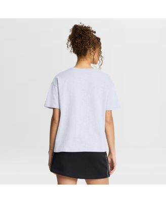 Women's White Arizona Cardinals Redzone Slub Boxy T-Shirt