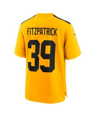 Men's Minkah Fitzpatrick Gold Pittsburgh Steelers Alternate Game Jersey