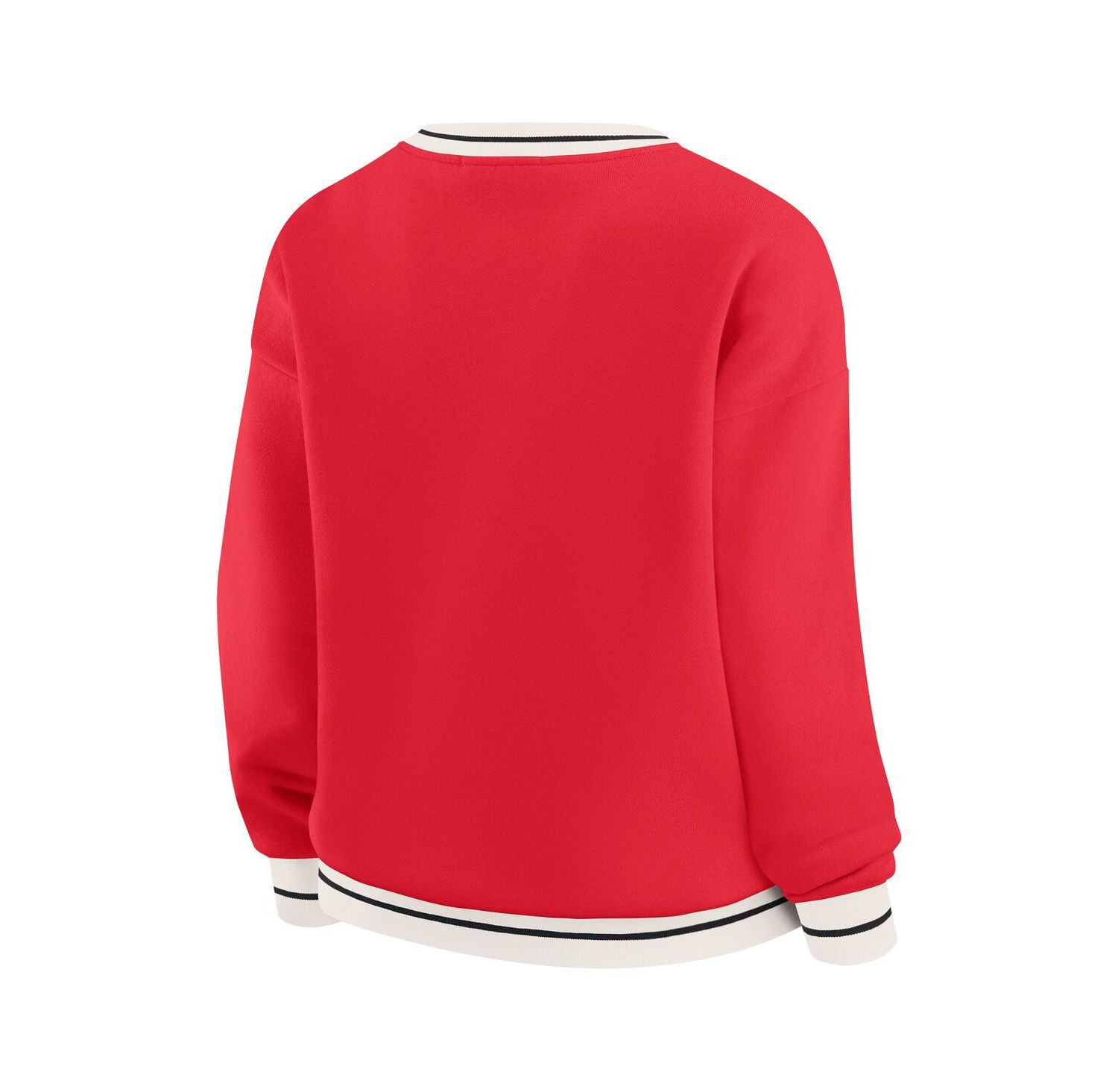 Women's Red Wisconsin Badgers Seal Sweatshirt