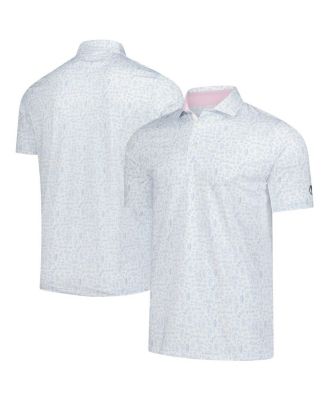 Puma - Men's White Arnold Palmer MATTR Sketch Polo Shirt