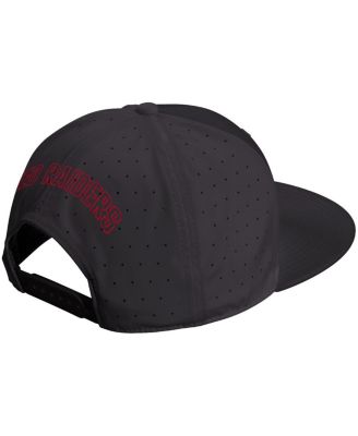 Men's and Women's Black Texas Tech Red Raiders Performance Flat Bill Adjustable Hat