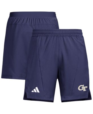 adidas - Men's Navy Georgia Tech Yellow Jackets Program Woven Training Shorts