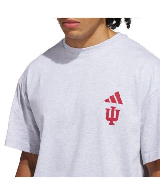 Men's Gray Indiana Hoosiers Off-Court T-Shirt