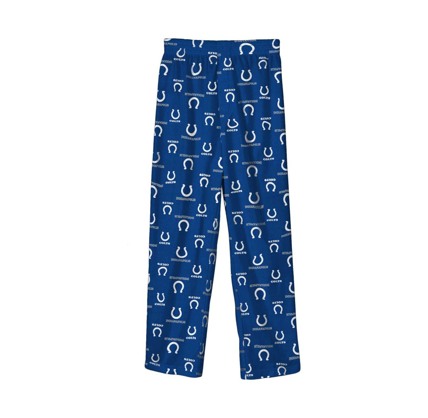 Big Boys and Girls Royal Indianapolis Colts Team Color Printed Pajama