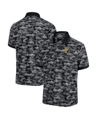 Tommy Bahama - Men's Black Tennessee Volunteers Sport Bay View IslandZone Polo Shirt