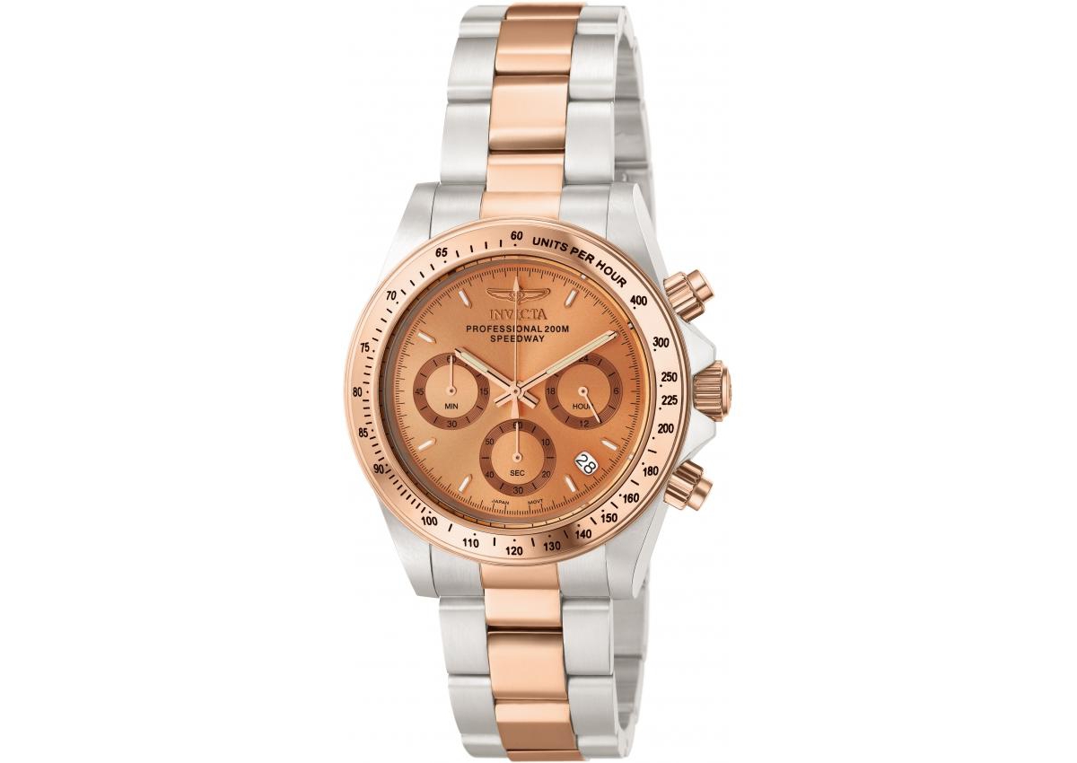 Invicta Men's 6933 Speedway Quartz Chronograph Copper Dial Watch