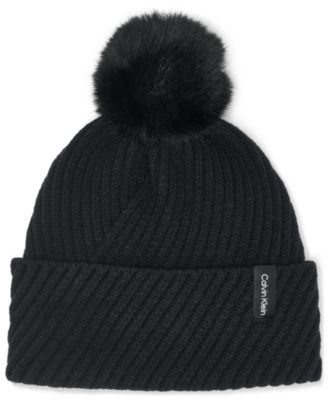 Calvin Klein - Rib Pom Beanie
