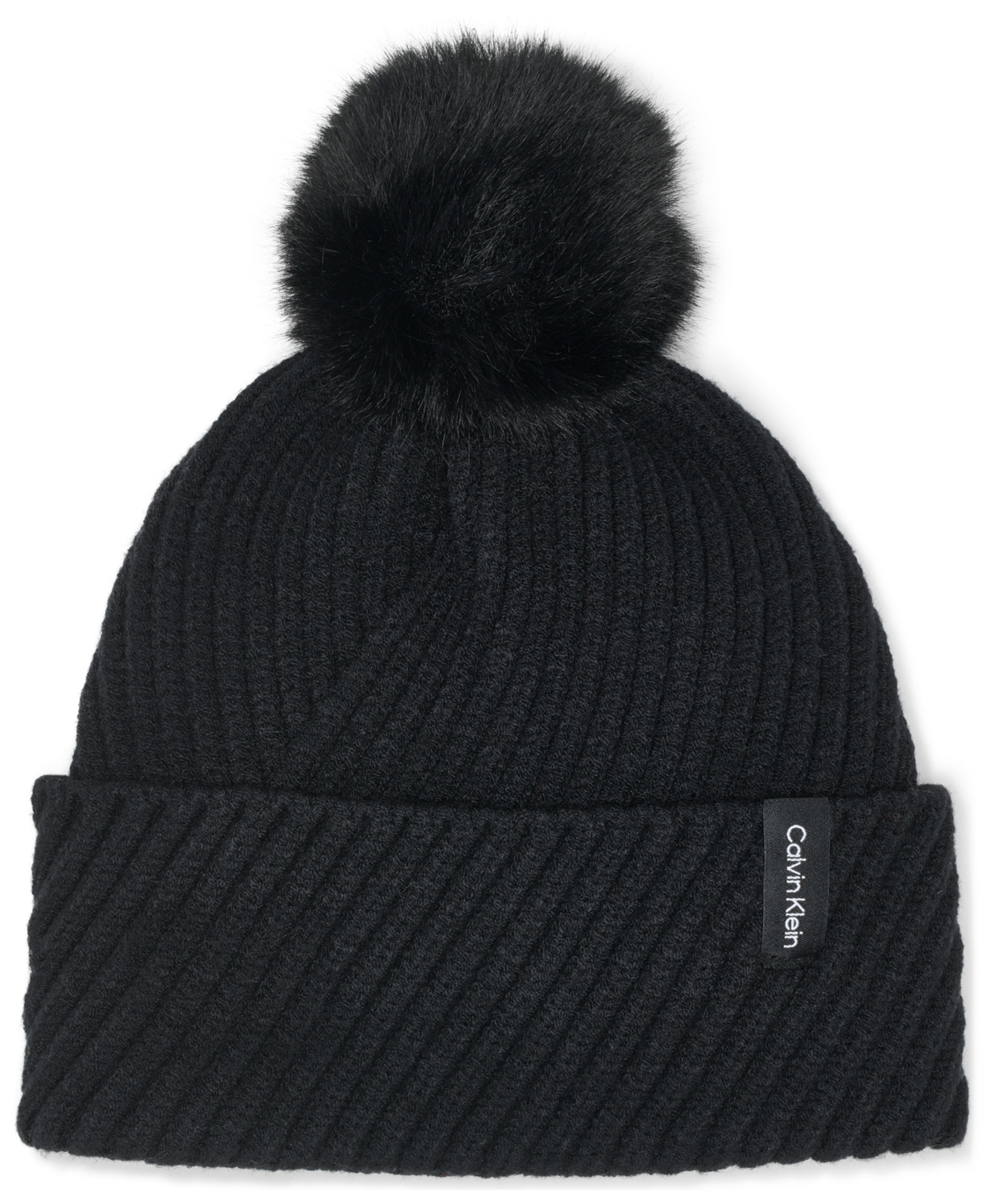 Calvin Klein Rib Pom Beanie