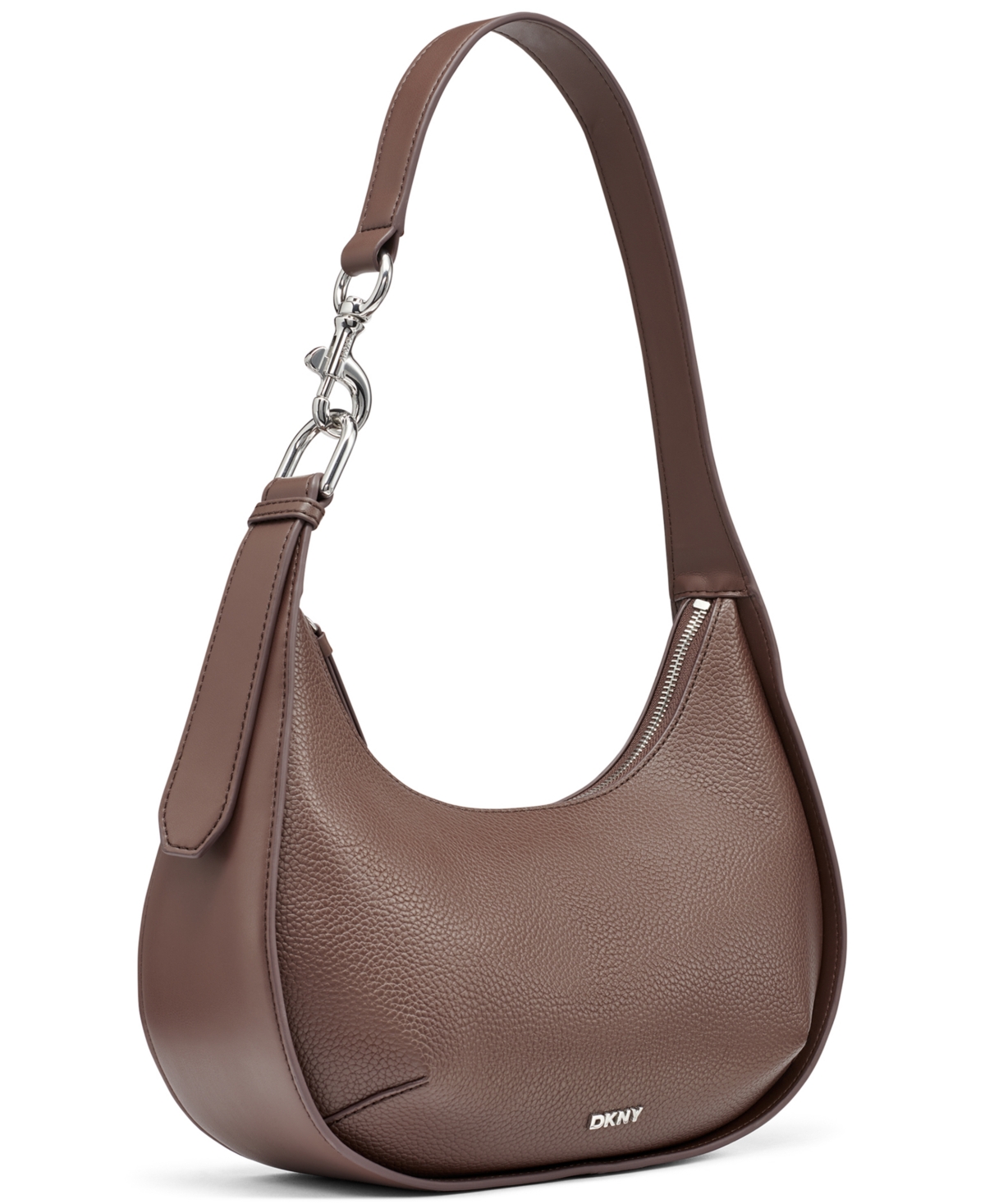 Dkny Thyme Medium Hobo Bag In Brown