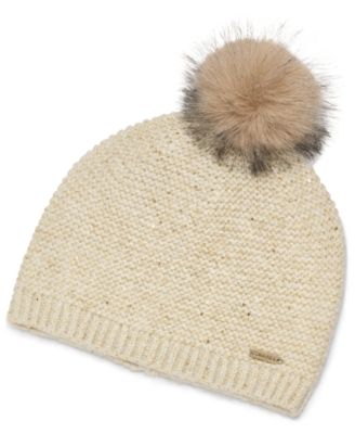 Calvin Klein - 2-Piece Mini Sequin Hat and Scarf Set