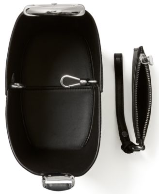 Halo Mini Smooth Leather Bucket Bag