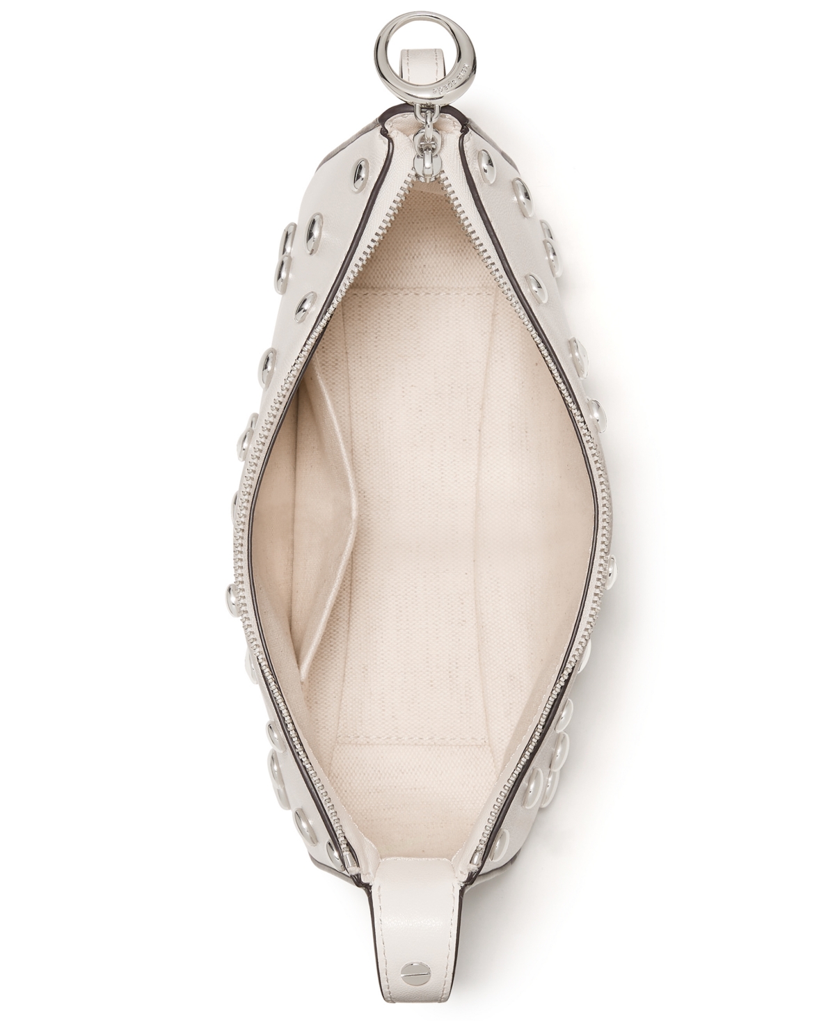 Kate Spade Halo Studded Small Crossbody Bag In White