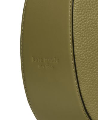 Duo Medium Pebbled Leather Crossbody Bag