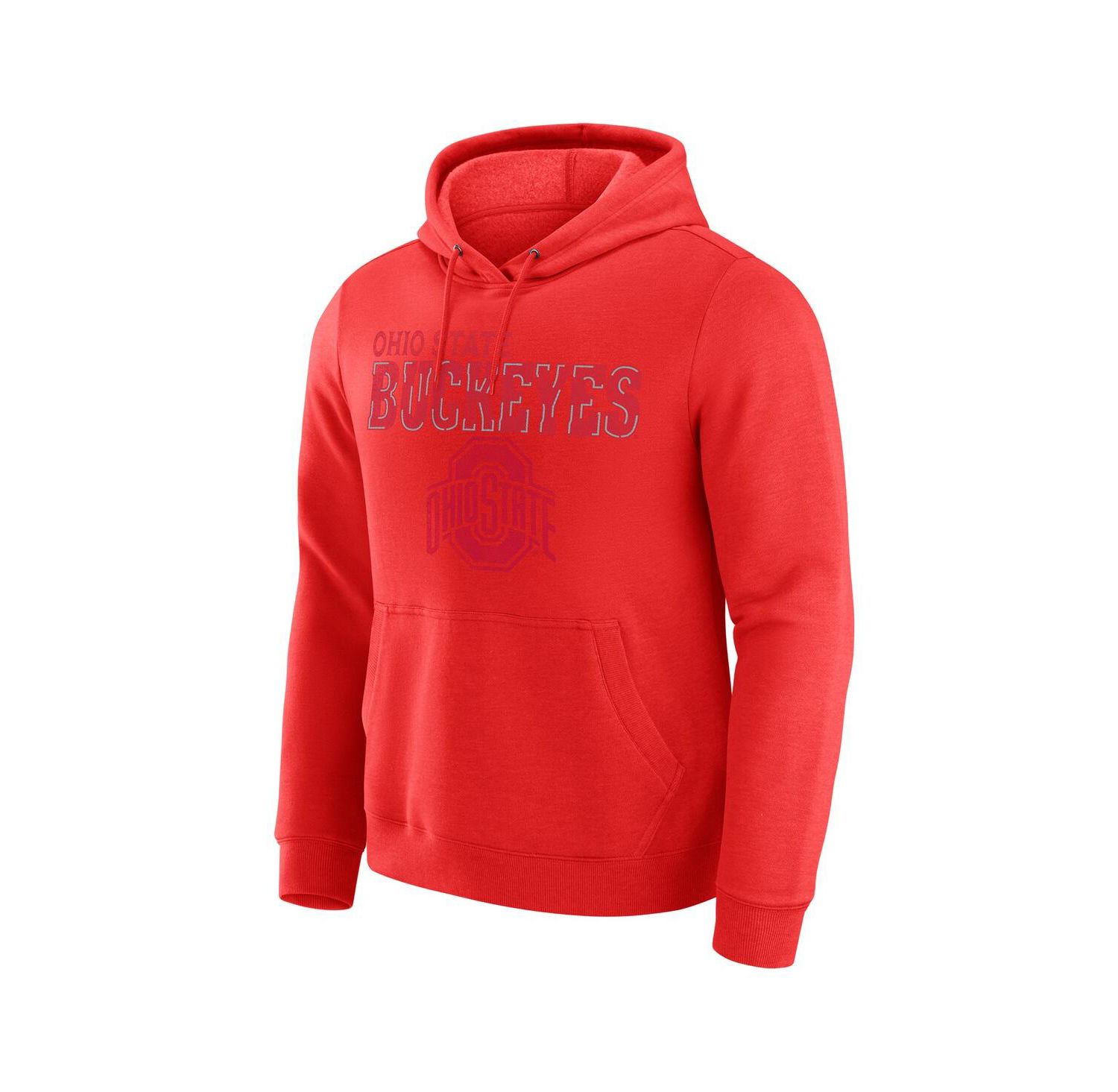 Darius Rucker Collection by Men's Scarlet Ohio State Buckeyes Faded Hoodie