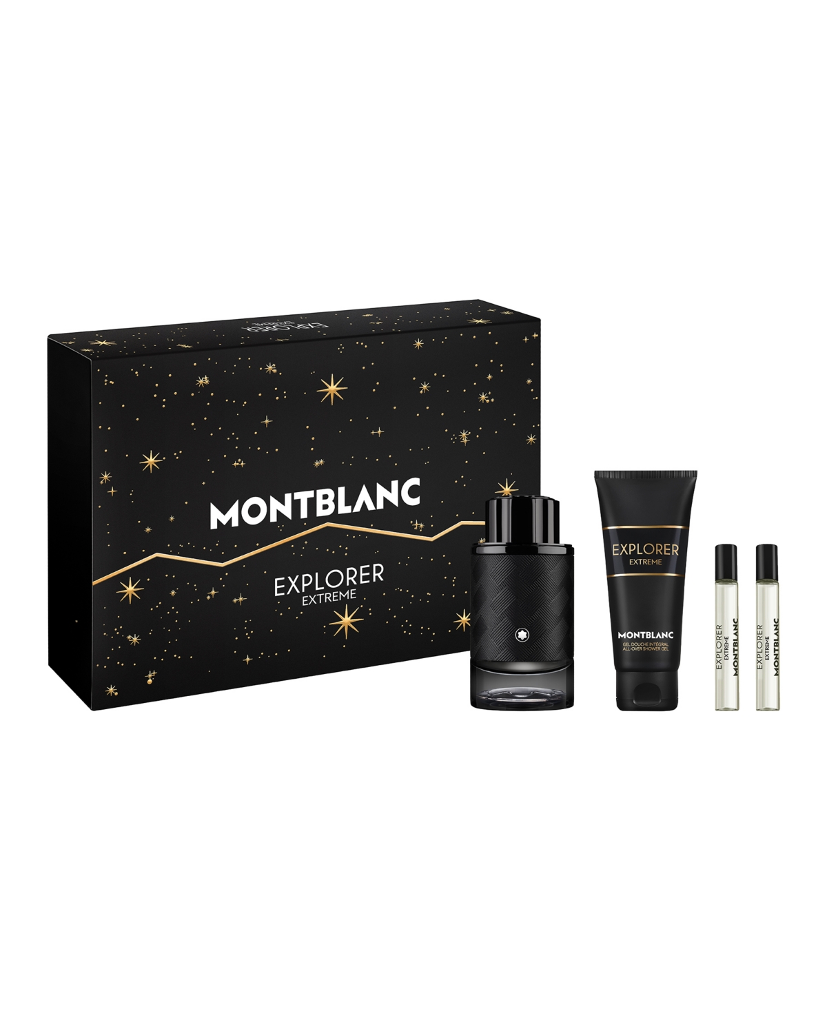 Montblanc 4-pc. Explorer Extreme Parfum Set In Transparent