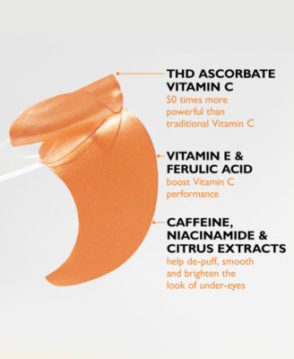 Full-Size Vitamin C & Hyaluronic Eye Patches 2-Piece Kit