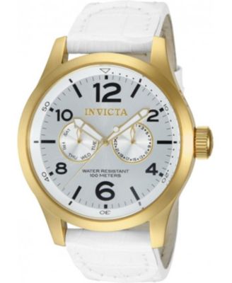 Men's 12174 Specialty Quartz 3 Hand Silver Dial Watch