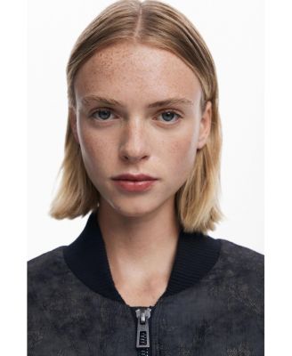 Women's Embroidered bomber jacket