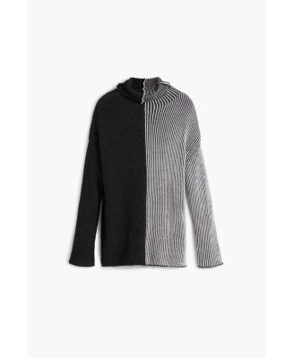 Women's Two-tone striped sweater