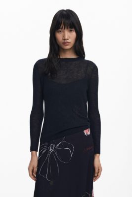 Women's 2-in-1 brushstroke dress