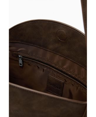 Women's Medium studded patch handbag