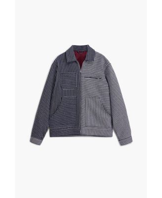 Men's Structured striped jacket